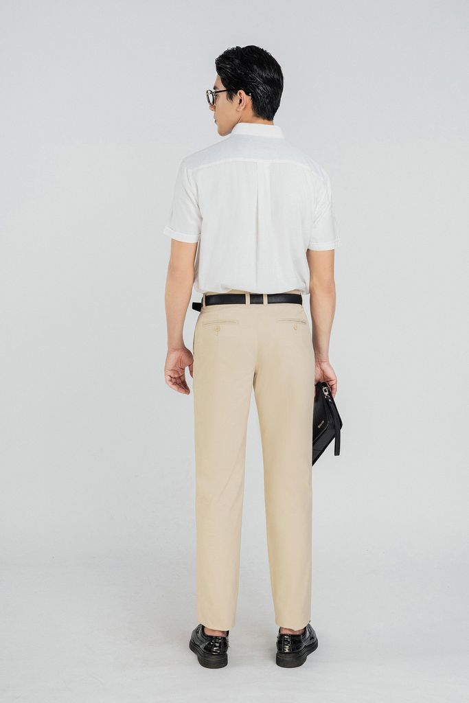 MQK5007 - Quần Kaki nam chất liệu 98% Cotton 2% Spandex form Regular Fit kiểu dáng quần dài - PANTIO