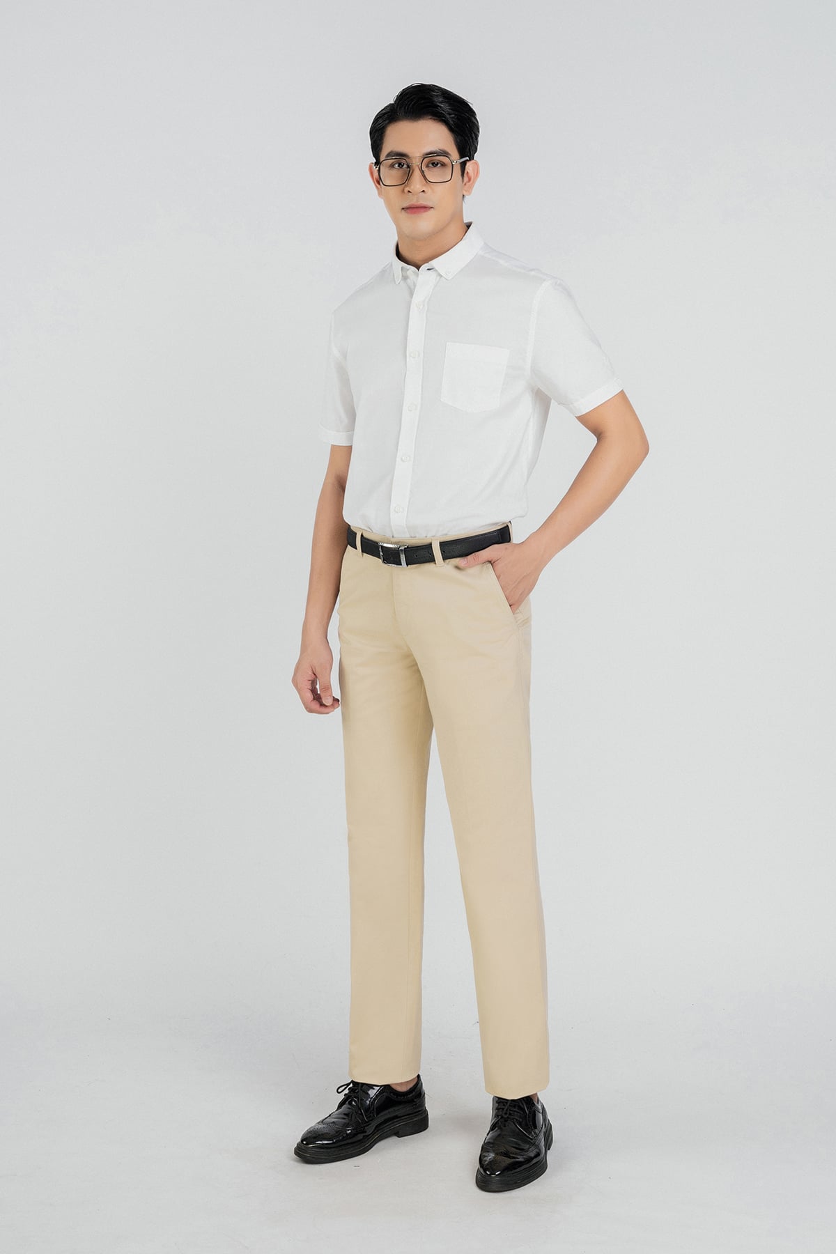 MQK5007 - Quần Kaki nam chất liệu 98% Cotton 2% Spandex form Regular Fit kiểu dáng quần dài - PANTIO