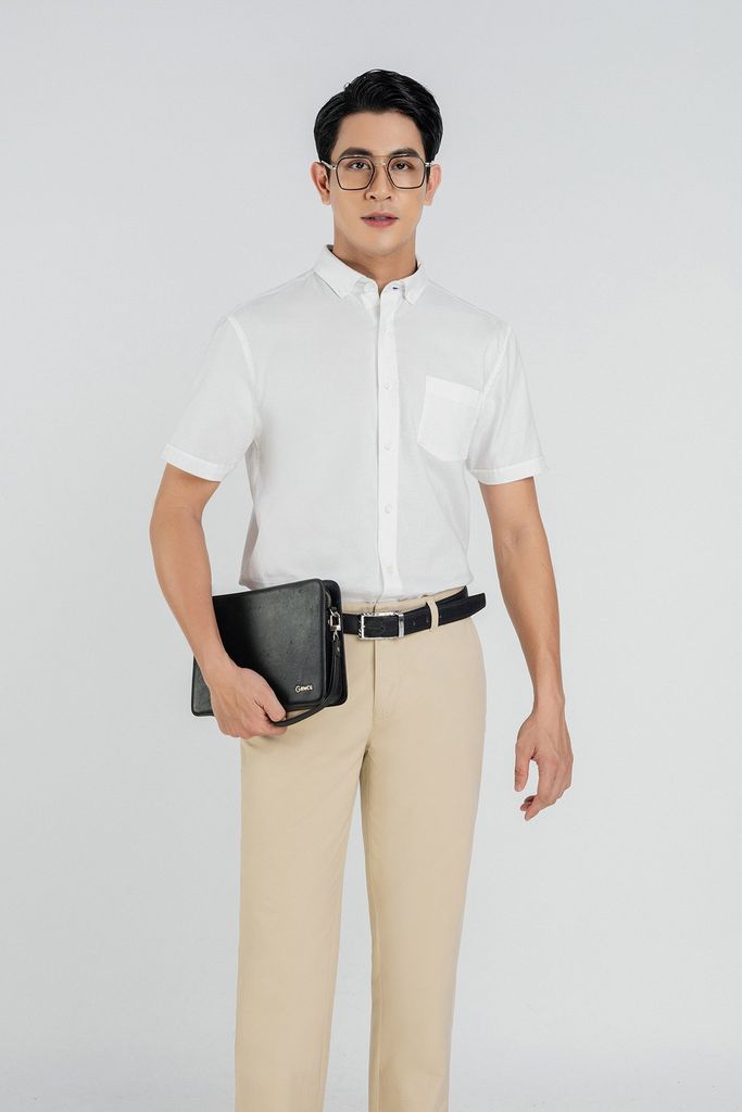 MQK5007 - Quần Kaki nam chất liệu 98% Cotton 2% Spandex form Regular Fit kiểu dáng quần dài - PANTIO
