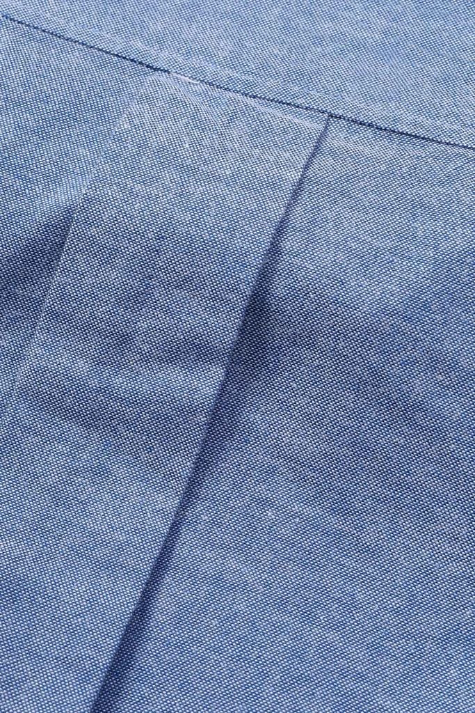 MSC3061 - Áo sơ mi nam vải trơn màu có túi ngực trái form Casual Fit kiểu dáng ngắn tay - PANTIO