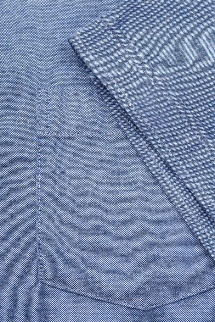 MSC3061 - Áo sơ mi nam vải trơn màu có túi ngực trái form Casual Fit kiểu dáng ngắn tay - PANTIO