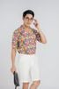 MSC3062 - Áo sơ mi nam vải hoạ tiết form Casual Fit kiểu dáng ngắn tay - PANTIO