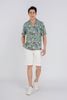 MSC3063 - Áo sơ mi nam vải hoạ tiết form Casual Fit kiểu dáng ngắn tay - PANTIO