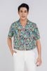 MSC3063 - Áo sơ mi nam vải hoạ tiết form Casual Fit kiểu dáng ngắn tay - PANTIO
