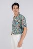 MSC3063 - Áo sơ mi nam vải hoạ tiết form Casual Fit kiểu dáng ngắn tay - PANTIO