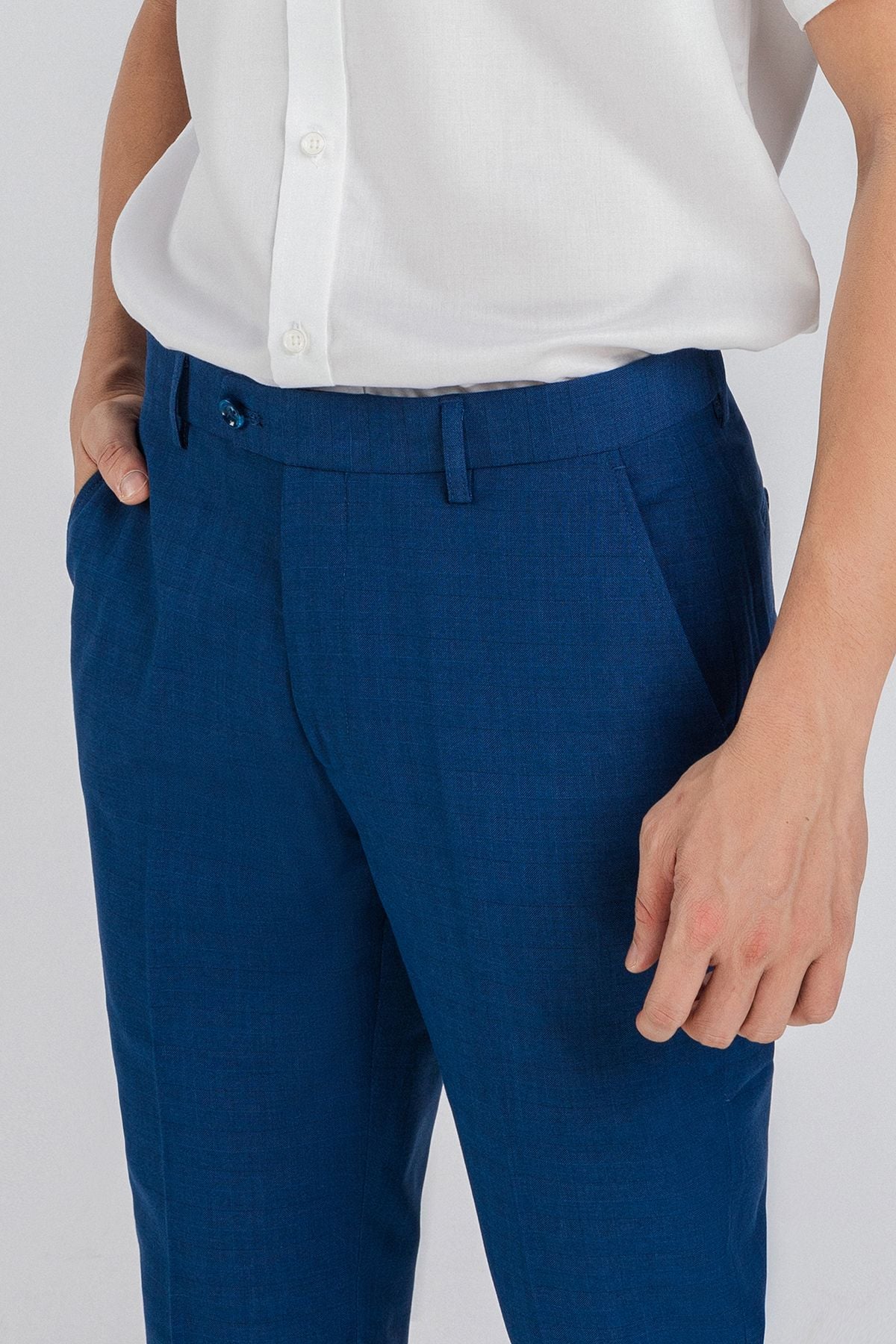 MQD5022 - Quần Âu nam chất liệu 75% Polyester 22% Rayo 3% Spandex form Slim Fit kiểu dáng Quần dài - PANTIO