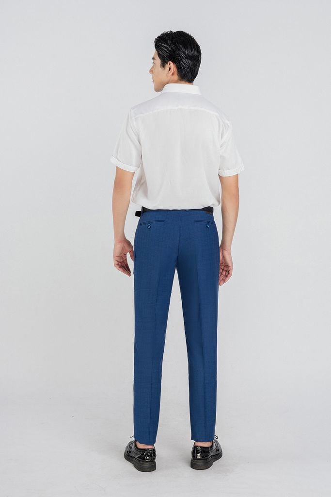 MQD5022 - Quần Âu nam chất liệu 75% Polyester 22% Rayo 3% Spandex form Slim Fit kiểu dáng Quần dài - PANTIO