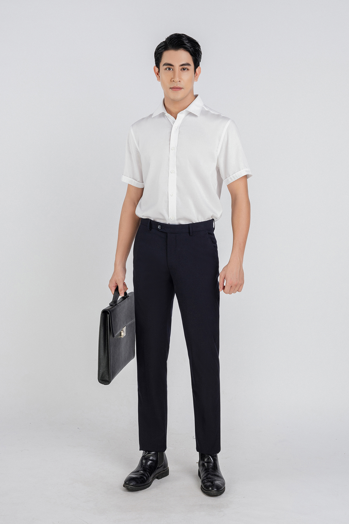 MQD5052 - Quần Âu nam chất liệu 70%POLYESTER 20%VISCO 10%WOOL form Regular Fit 
kiểu dáng Quần dài - PANTIO