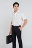 MSO3065 - Áo sơ mi nam vải trơn màu form Slim Fit kiểu dáng ngắn tay - PANTIO