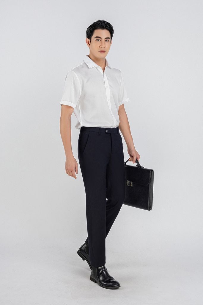 MQD5052 - Quần Âu nam chất liệu 70%POLYESTER 20%VISCO 10%WOOL form Regular Fit 
kiểu dáng Quần dài - PANTIO