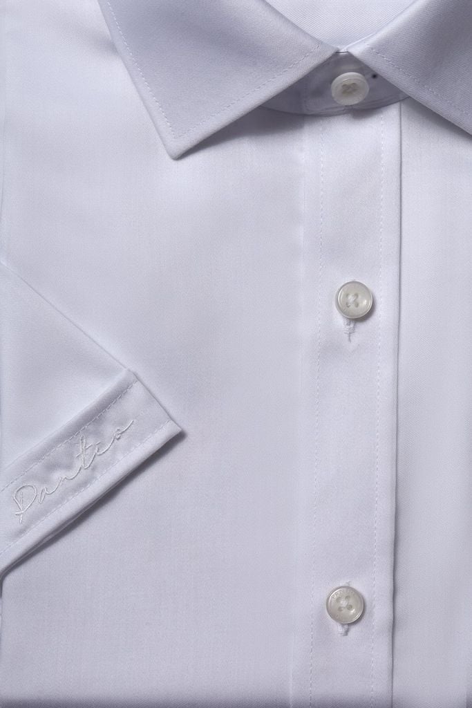 MSO3065 - Áo sơ mi nam vải trơn màu form Slim Fit kiểu dáng ngắn tay - PANTIO