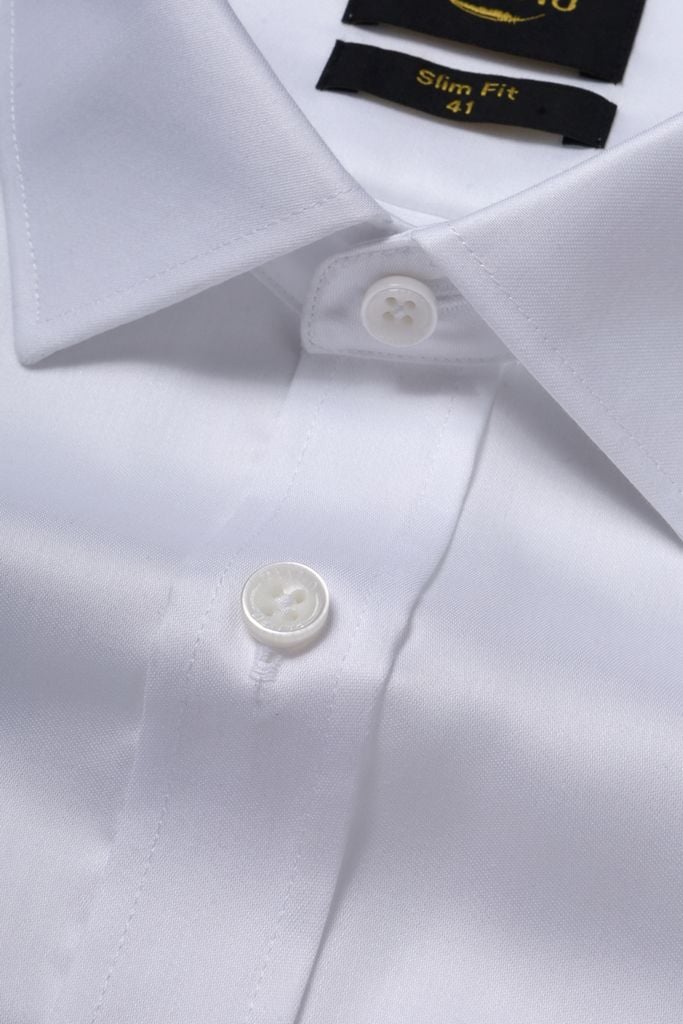 MSO3065 - Áo sơ mi nam vải trơn màu form Slim Fit kiểu dáng ngắn tay - PANTIO