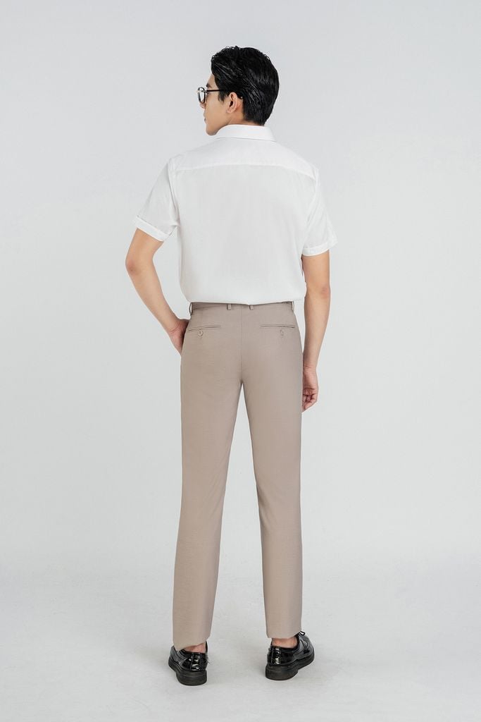 MQD5027 - Quần Âu nam chất liệu 64% Polyester 30% Rayo 4% Wool 2% Spandex form Slim Fit kiểu dáng quần dài - PANTIO