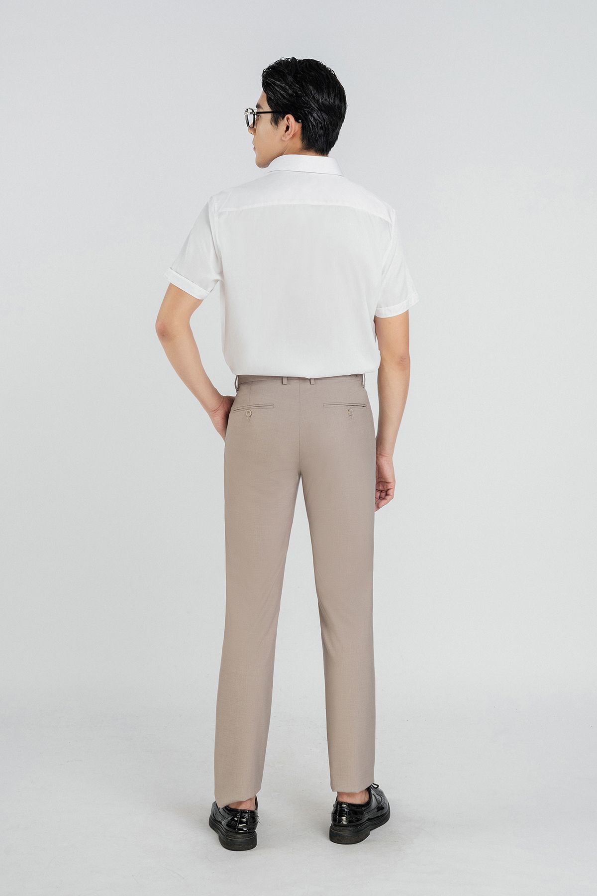 MQD5027 - Quần Âu nam chất liệu 64% Polyester 30% Rayo 4% Wool 2% Spandex form Slim Fit kiểu dáng quần dài - PANTIO