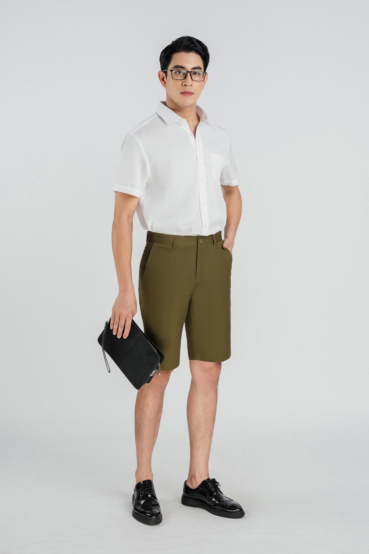 MQN3006 - Quần short kaki nam chất liệu 98% Cotton 2% Spandex form Regular Fit kiểu dáng Quần ngắn - PANTIO