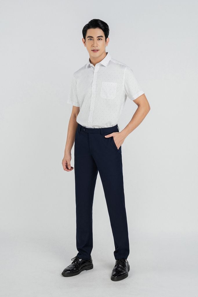 MQD5029 - Quần tây nam chất liệu 64% Polyester 30% Rayo 4% Wool 2% Spandex form Slim Fit kiểu dáng quần dài - PANTIO