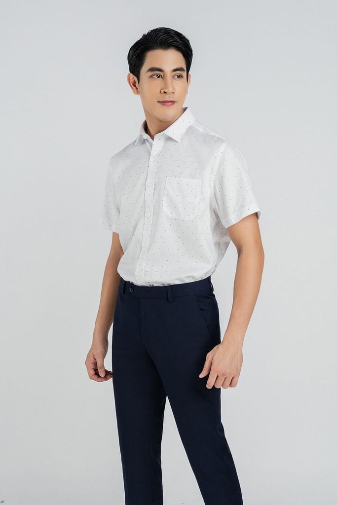 MQD5029 - Quần tây nam chất liệu 64% Polyester 30% Rayo 4% Wool 2% Spandex form Slim Fit kiểu dáng quần dài - PANTIO