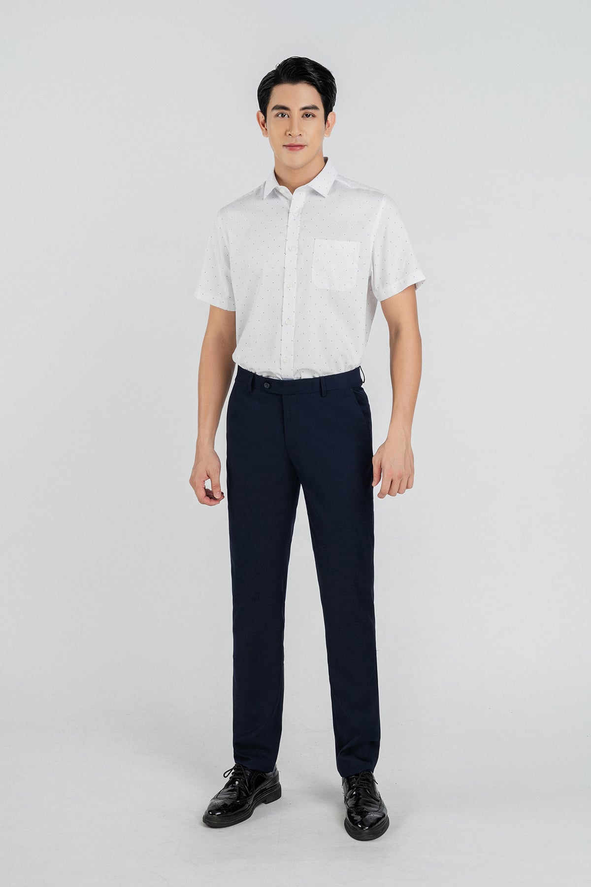 MQD5029 - Quần tây nam chất liệu 64% Polyester 30% Rayo 4% Wool 2% Spandex form Slim Fit kiểu dáng quần dài - PANTIO