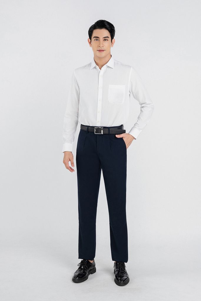 MQD5031 - Quần âu nam chất liêu 64% Polyester 30% Rayo 4% Wool 2% Spandex form Slim Fit kiểu dáng quần dài - PANTIO