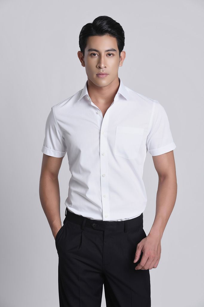MSO5035 - ÁO SƠ MI NAM NGẮN TAY