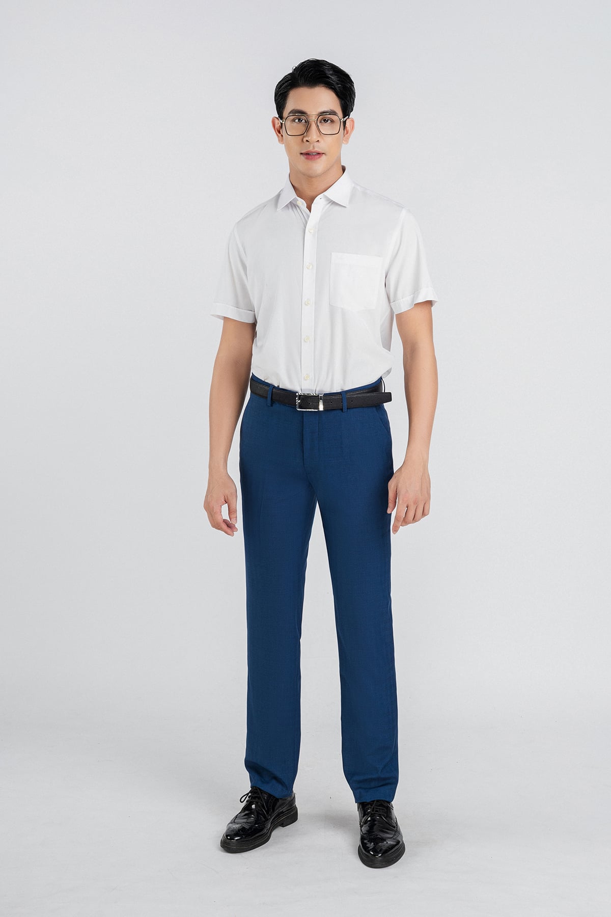 MQD5025 - Quần âu nam chất liệu 75% Polyester 22% Rayo 3% Spandex form Slim Fit kiểu dáng quần dài - PANTIO