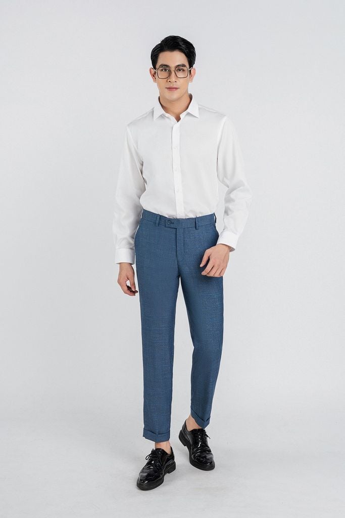 MQD5053 - Quần âu nam chất liệu 72%POLYESTER 26%RAYON 2WOOL 
form Slim Fit kiểu dáng Quần dài - PANTIO