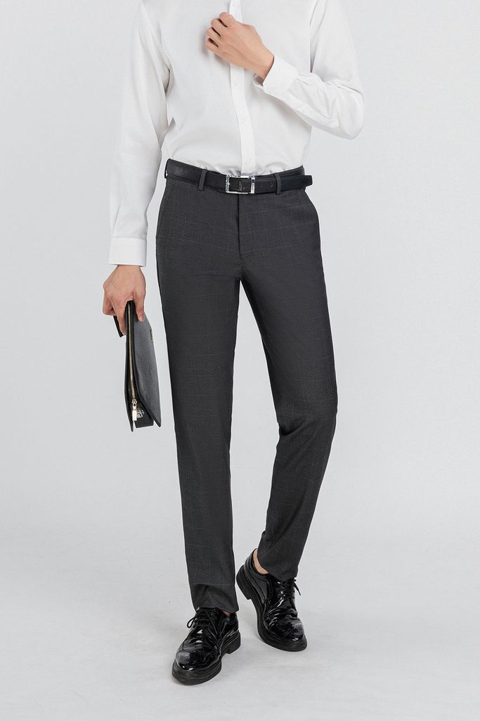 MQD5050 - Quần âu nam chất liệu 90%POLYESTER 8%RAYON 2% SPANDEX 

form Slim Fit kiểu dáng Quần dài - PANTIO