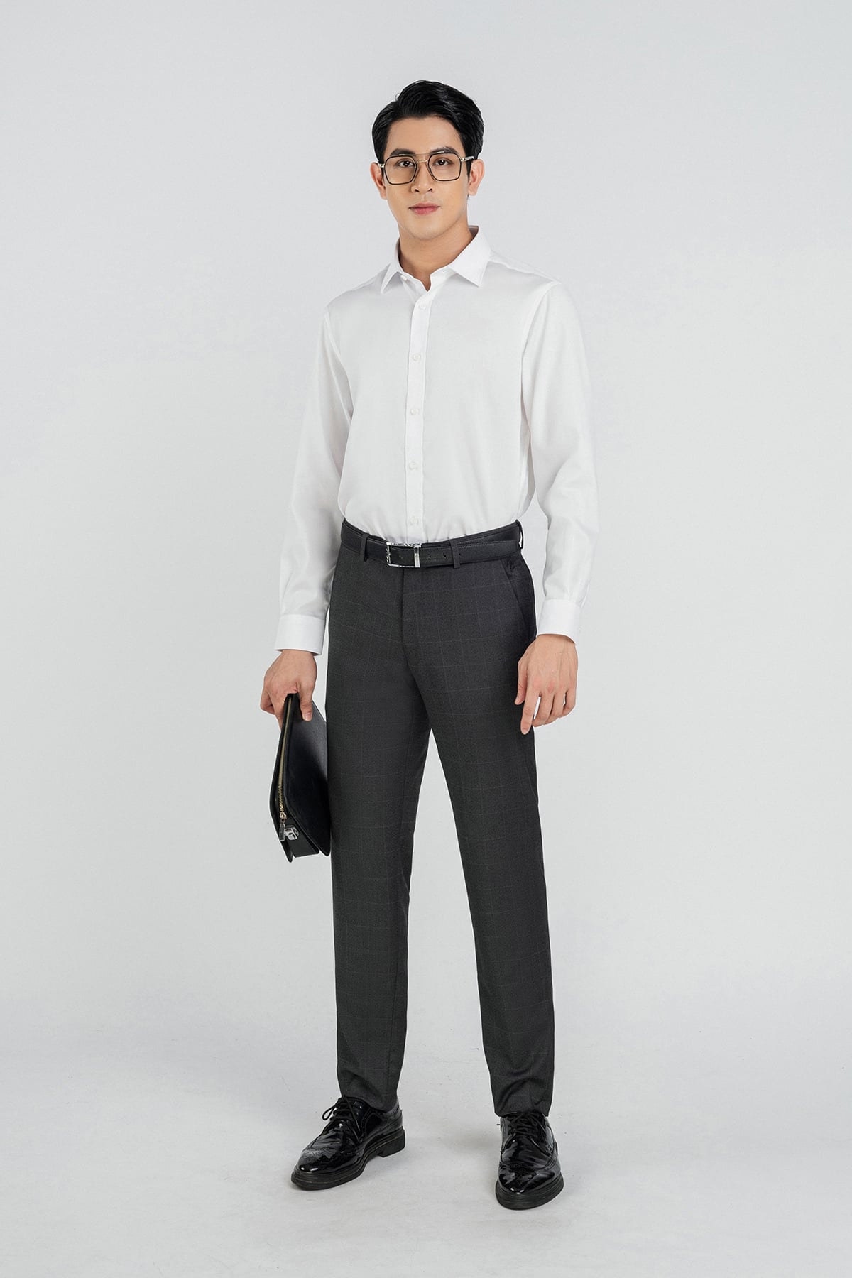 MQD5050 - Quần âu nam chất liệu 90%POLYESTER 8%RAYON 2% SPANDEX 

form Slim Fit kiểu dáng Quần dài - PANTIO