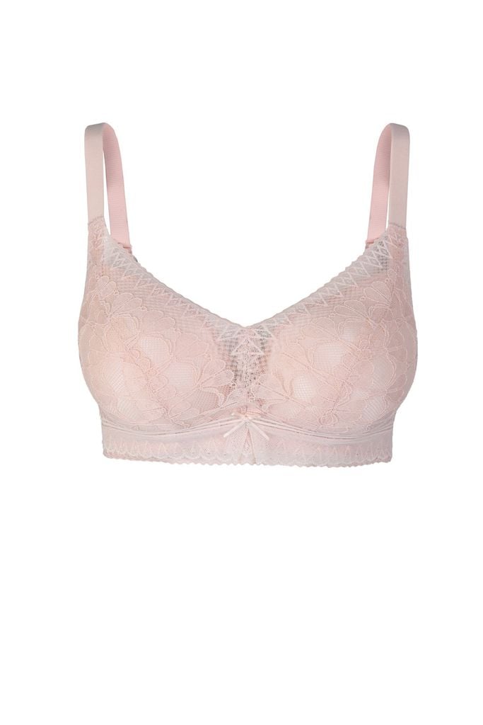 WK_FBR038 - Áo lót nữ phối ren cao cấp không gọng đệm dày 4cm nâng ngực - PANTIO