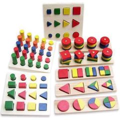 Combo 23 giáo cụ cảm quan montessori