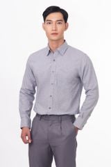 Áo sơ mi nam dài tay May 10 form Regular mã 010122430 AH306