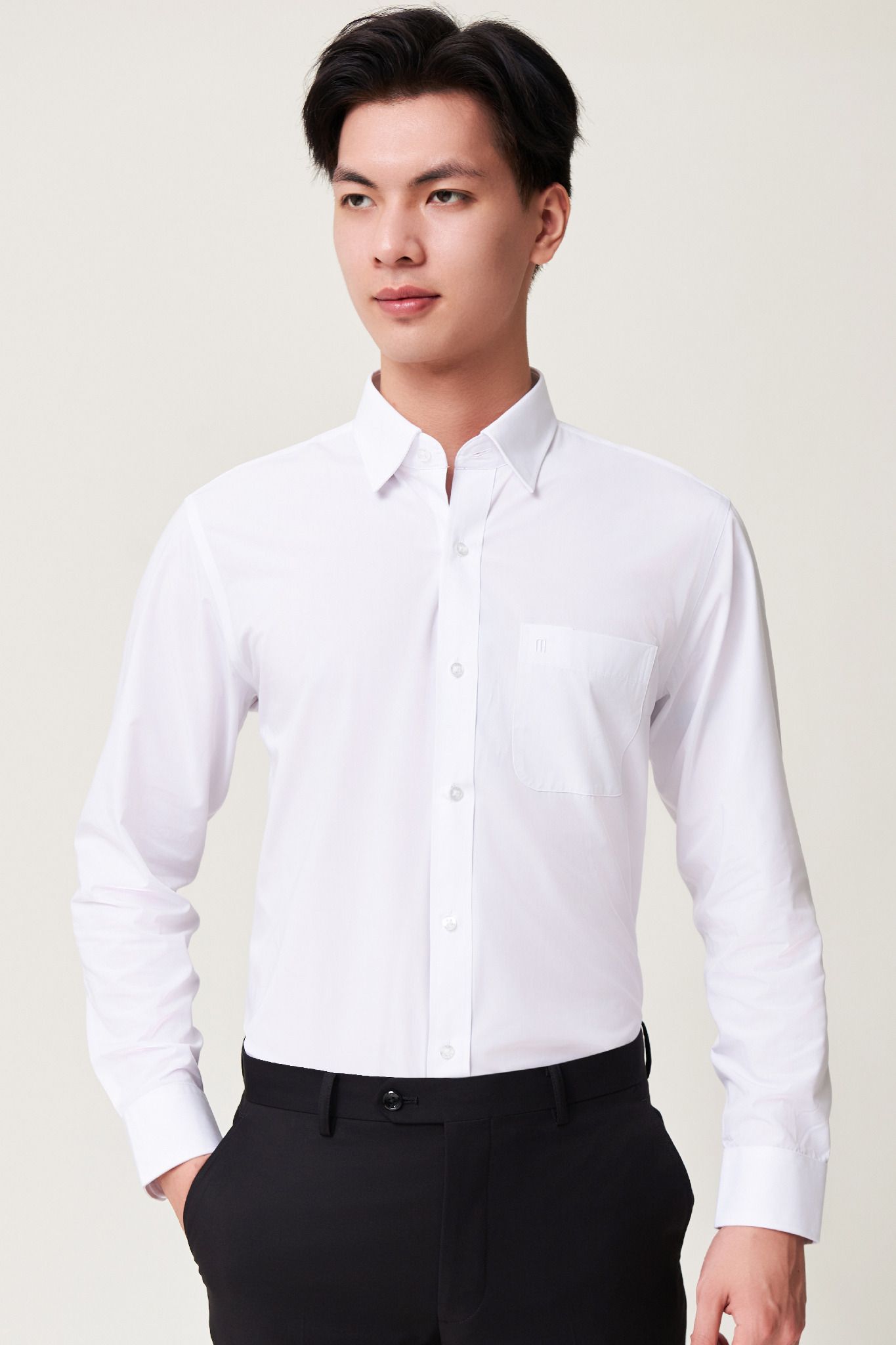 Áo sơ mi dài tay Owen AS22537D1  Thời trang cao cấp  Thương hiệu quần áo  nam nữ Owen