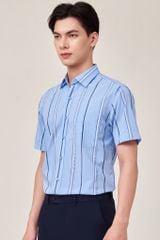 Sơ mi nam cộc tay May10 form RegularFit mã 010123042 AD089