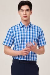 Sơ mi nam cộc tay May10 form RegularFit mã 010123043 AK221