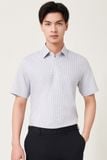  Sơ mi nam cộc tay May 10 form Regular mã 010123048 AK323 