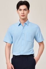 Sơ mi nam cộc tay May 10 form Regular mã 010123123 AM085