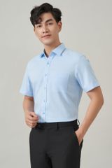 Sơ mi nam cộc tay May 10 form RegularFit mã 010124009 AM116