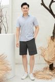  Sơ mi nam cộc tay GrusZ form RegularFit mã 010124009GZ AK534 