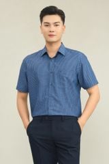 Sơ mi nam cộc tay May 10 form Regular mã 010124021 AK494