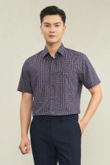 Sơ mi nam cộc tay May 10 form Regular mã 010124021 AK531