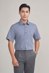 Sơ mi nam cộc tay May 10 form Regular mã 010124022 AK484