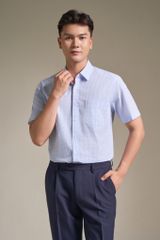Sơ mi nam cộc tay May 10 form Regular mã 010124022 AK510