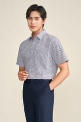 Sơ mi nam cộc tay May 10 form Regular mã 010124022 AK532