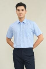 Sơ mi nam cộc tay May 10 form Regular mã 010124022 AK548