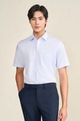 Sơ mi nam cộc tay GrusZ form RegularFit mã 010124024GZGB AD169