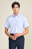  Sơ mi nam cộc tay GrusZ form RegularFit mã 010124024GZGB AK587 