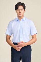 Sơ mi nam cộc tay GrusZ form RegularFit mã 010124024GZGB AK587