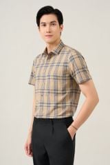 Sơ mi nam cộc tay May10 form SlimFit mã 010124025ĐT AK543