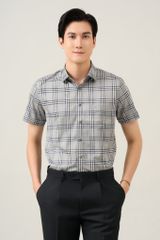 Sơ mi nam cộc tay May10 form SlimFit mã 010124025ĐT AK555