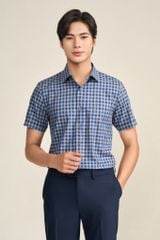 Sơ mi nam cộc tay GrusZ form SlimFit mã 010124025GZĐT AK589